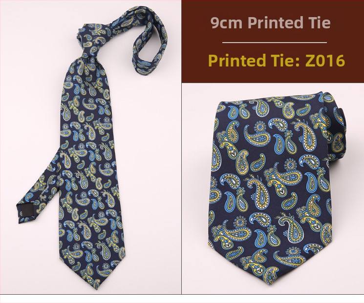 Ανδρική ρετρό γραβάτα με εκτύπωση και γεωμετρικό σχέδιο, ύφασμα πολυεστερικών ινών, μοτίβο κουκίδων, τεχνική εκτύπωσης, κατάλληλη για επαγγελματικό ντύσιμο