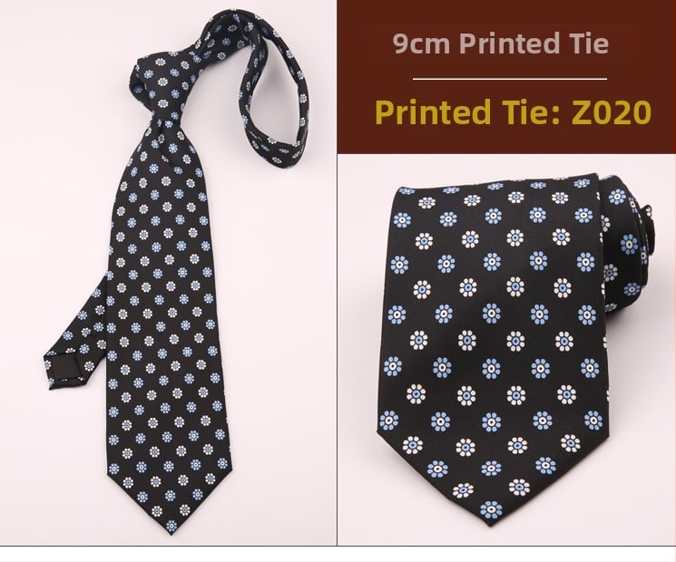 Ανδρική ρετρό γραβάτα με εκτύπωση και γεωμετρικό σχέδιο, ύφασμα πολυεστερικών ινών, μοτίβο κουκίδων, τεχνική εκτύπωσης, κατάλληλη για επαγγελματικό ντύσιμο
