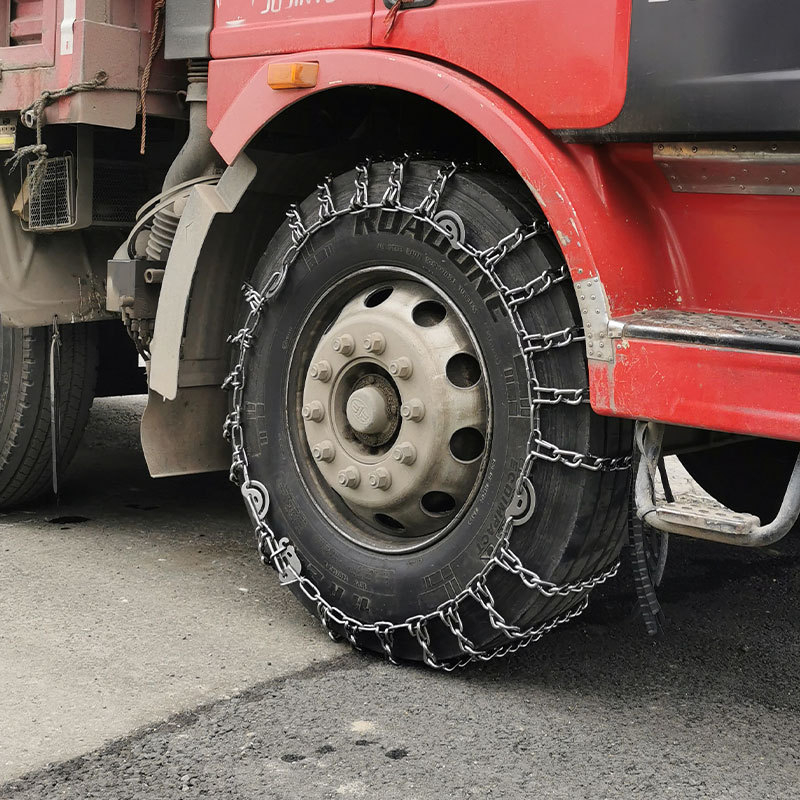 Lanțuri antiderapante pentru vehicule grele – Material: Cauciuc, Model: Large truck tire chain yowd