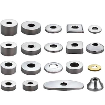 Nerezový dekoratívny kryt pre kohútik a uholný ventil sprchy, prispôsobiteľný, Wei Siyu, nový čínsky štýl