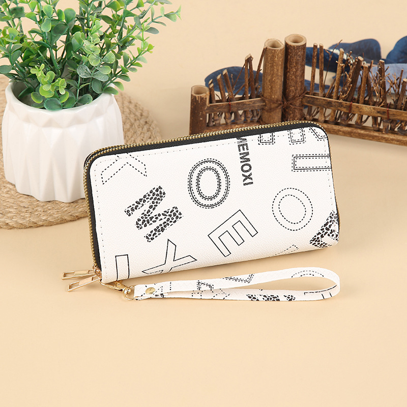 Portofel pentru femei cu o singură pliură – ultra-ușor, stil urban minimalist, pentru utilizare zilnică, brand Brother Hua Niu, Vara 2023