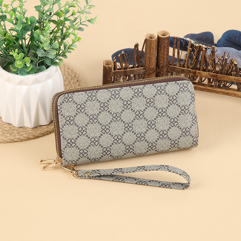 Portofel pentru femei cu o singură pliură – ultra-ușor, stil urban minimalist, pentru utilizare zilnică, brand Brother Hua Niu, Vara 2023