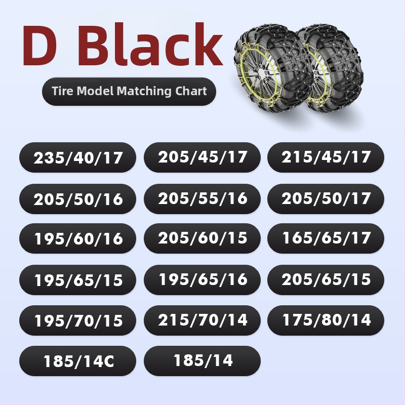 Lanț antiaderant pentru anvelope din cauciuc Xiude, 6 kg, Model Special pentru Anvelope, Compatibil cu Toate Specificațiile Anvelopei