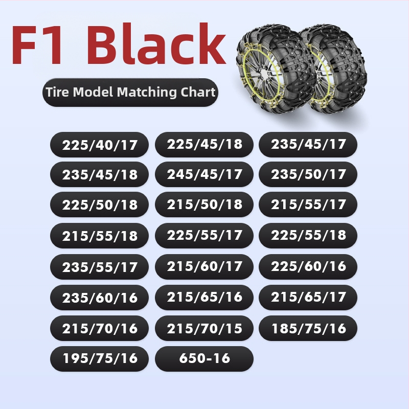 Lanț antiaderant pentru anvelope din cauciuc Xiude, 6 kg, Model Special pentru Anvelope, Compatibil cu Toate Specificațiile Anvelopei
