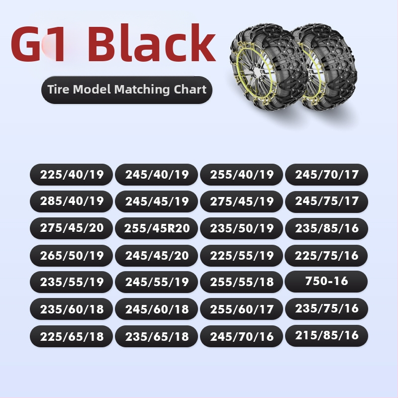 Lanț antiaderant pentru anvelope din cauciuc Xiude, 6 kg, Model Special pentru Anvelope, Compatibil cu Toate Specificațiile Anvelopei