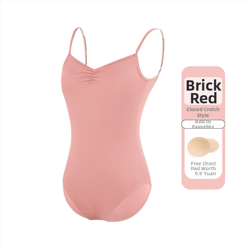 Női balett-leotár vékony pántokkal, egyrészes táncruha, nylon 75% anyag, nylon bélés 80%, felnőtteknek, nyári gyakorlathoz