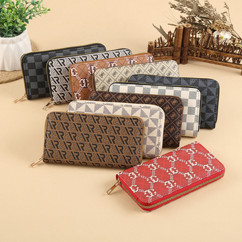 Portofel PU pentru femei - lung, multifuncțional clutch cu buzunar pentru telefon, stil urban