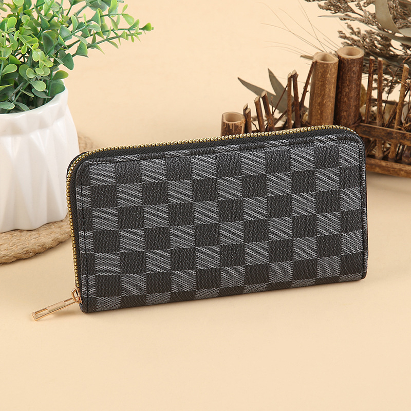 Portofel PU pentru femei - lung, multifuncțional clutch cu buzunar pentru telefon, stil urban