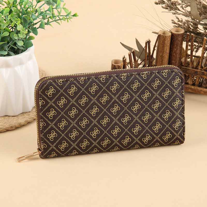 Portofel PU pentru femei - lung, multifuncțional clutch cu buzunar pentru telefon, stil urban