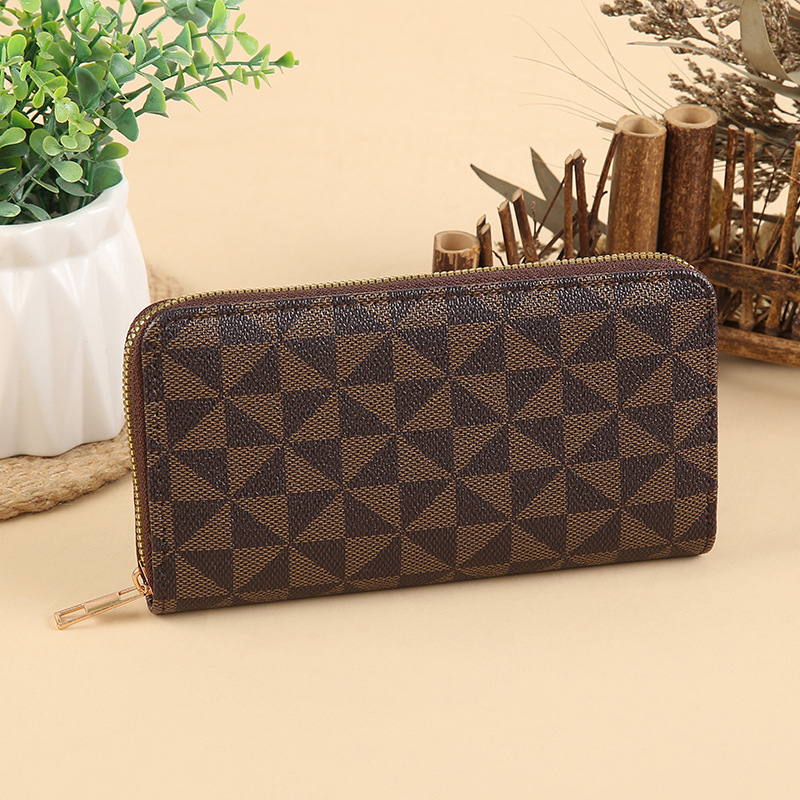 Portofel PU pentru femei - lung, multifuncțional clutch cu buzunar pentru telefon, stil urban