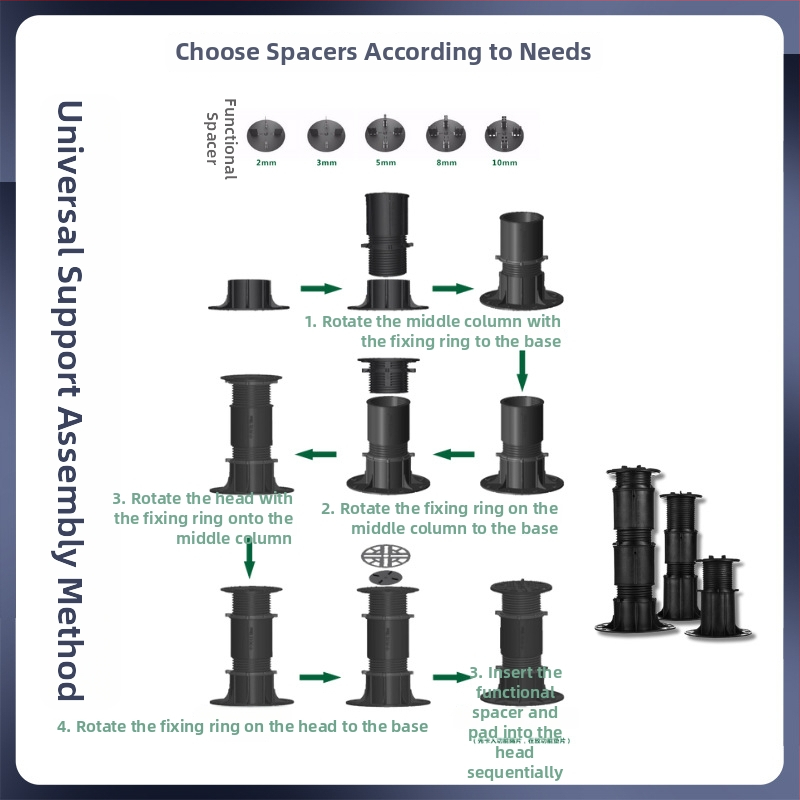 Сух фонтан с регулируема носеща рамка за дървена конструкция и комбиниран воден спрей