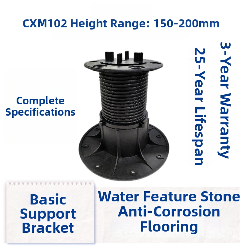 Cadru pentru fântână uscată, reglabil, cu schelet din lemn exterior, pulverizare combinată