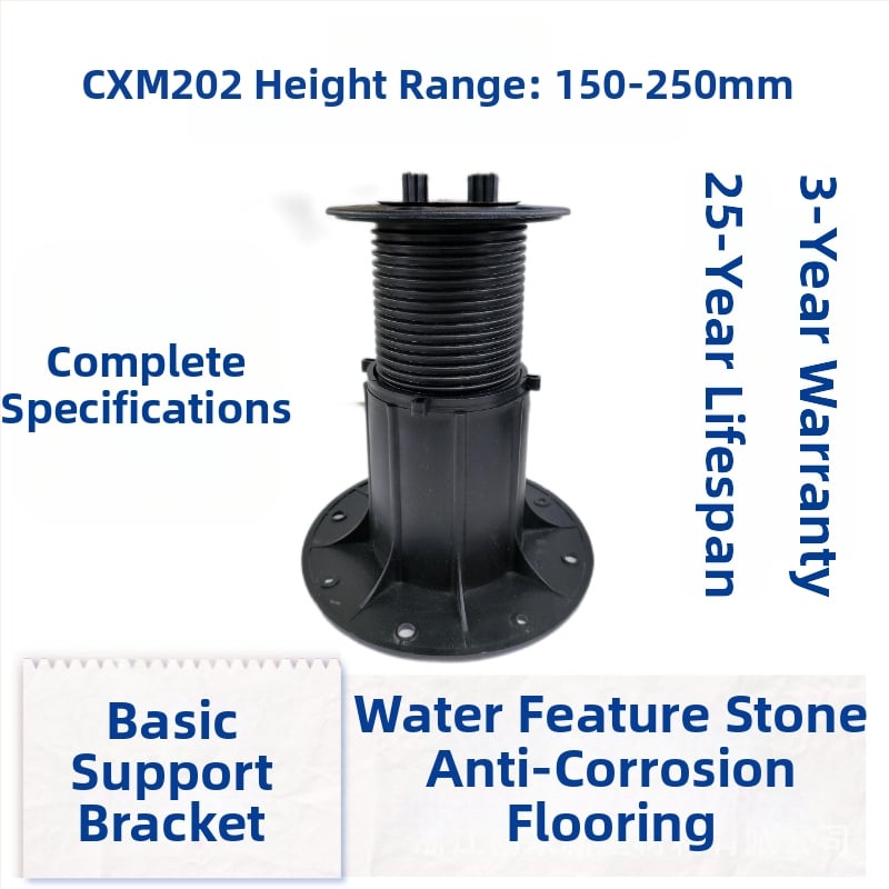 Cadru pentru fântână uscată, reglabil, cu schelet din lemn exterior, pulverizare combinată