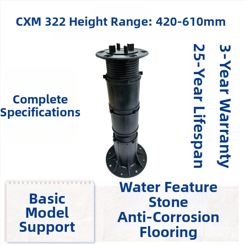Cadru pentru fântână uscată, reglabil, cu schelet din lemn exterior, pulverizare combinată