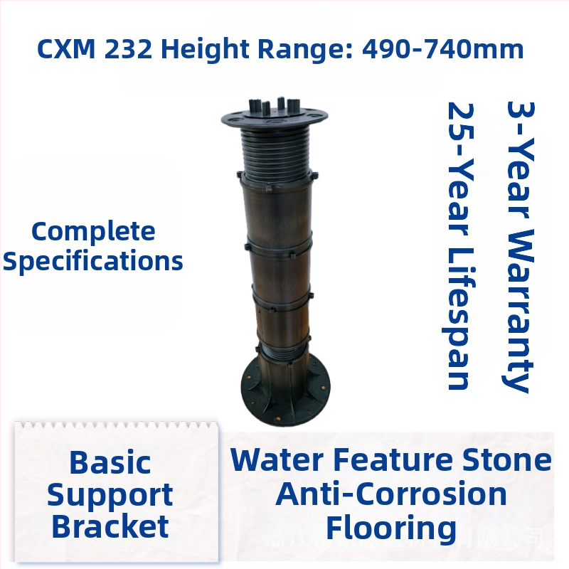 Cadru pentru fântână uscată, reglabil, cu schelet din lemn exterior, pulverizare combinată