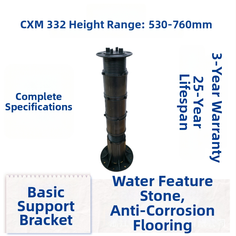 Cadru pentru fântână uscată, reglabil, cu schelet din lemn exterior, pulverizare combinată