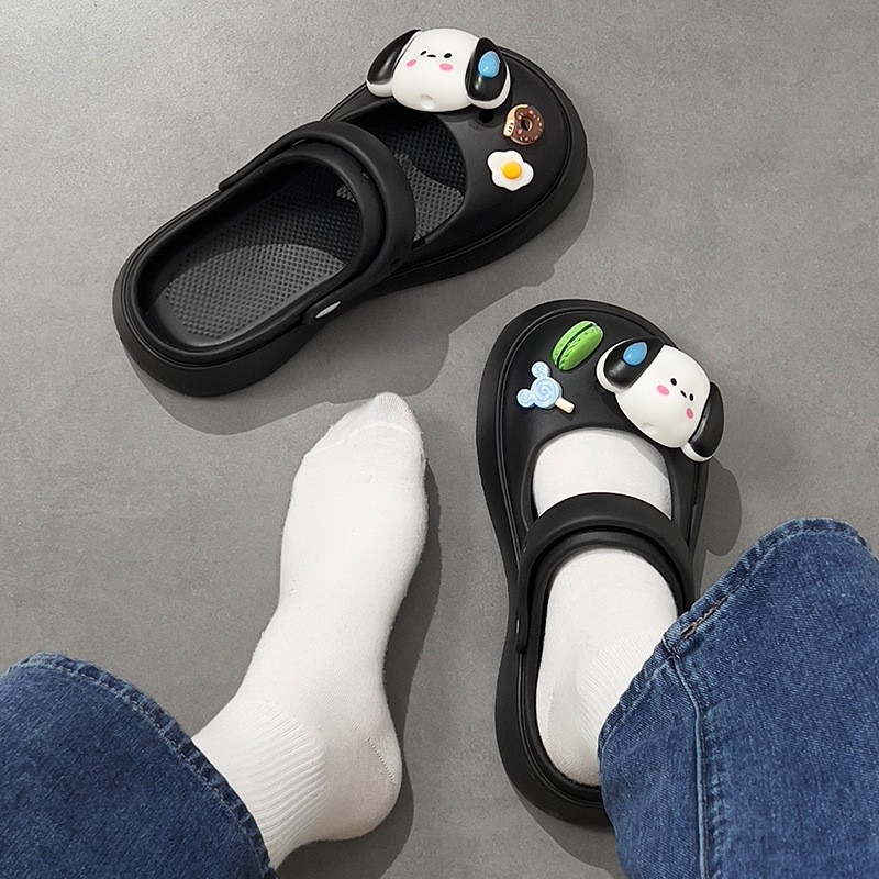 Papuci femei EVA Mary Jane cu deget închis și talpă groasă EVA, grosimea tălpii 1,5–3,5 cm