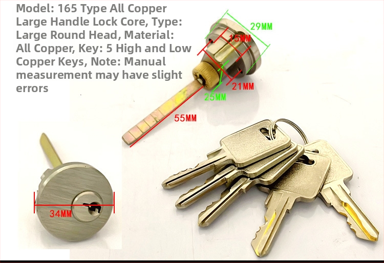 Zárcilinder, különleges formájú elektronikus zár belső ajtókhoz és szállodai ajtókhoz, cinkötvözet