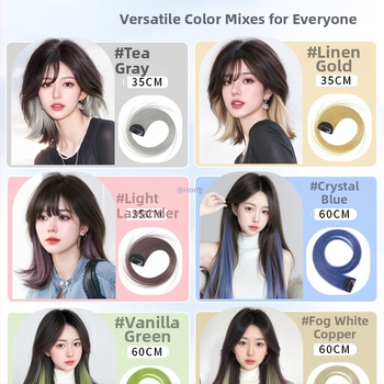 Piesă de perucă Yuxinde din mătase proteică