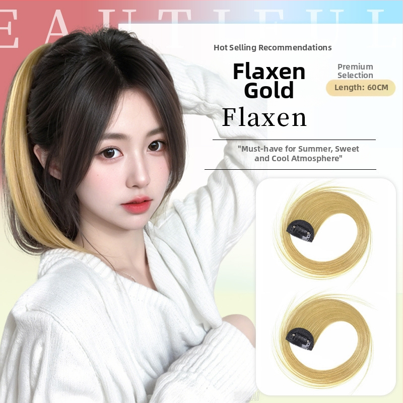 Piesă de perucă Yuxinde din mătase proteică