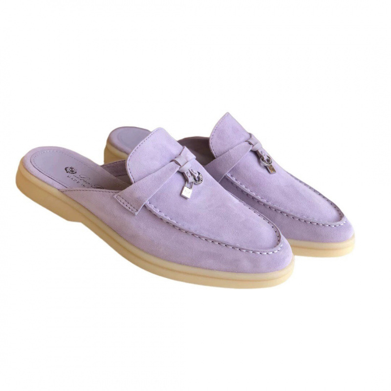 Papuci femei cu platformă, din piele de miel pe partea superioară, talpă din cauciuc, casual pentru zilnic