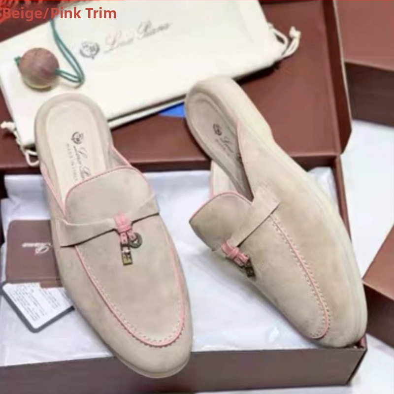 Papuci femei cu platformă, din piele de miel pe partea superioară, talpă din cauciuc, casual pentru zilnic