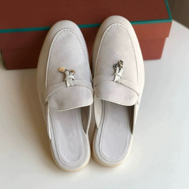 Papuci femei cu platformă, din piele de miel pe partea superioară, talpă din cauciuc, casual pentru zilnic