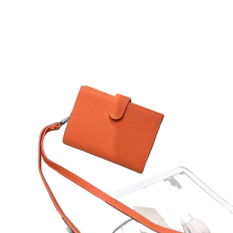 BBYANG Portofel pentru pașaport cu curea pentru gât – Piele naturală, 2 pliuri, Urban Minimalist, Căptușeală poliester-pamuc, Primăvara 2025