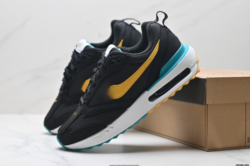 Pantofi de alergare unisex, talpă cu aer, talpă joasă — Superior: Piele de porc + Piele sintetică + Țesătură; Talpă: Cauciuc; Branț: EVA; Închidere: șireturi; Înălțime călcâi: Joasă (1–3 cm)