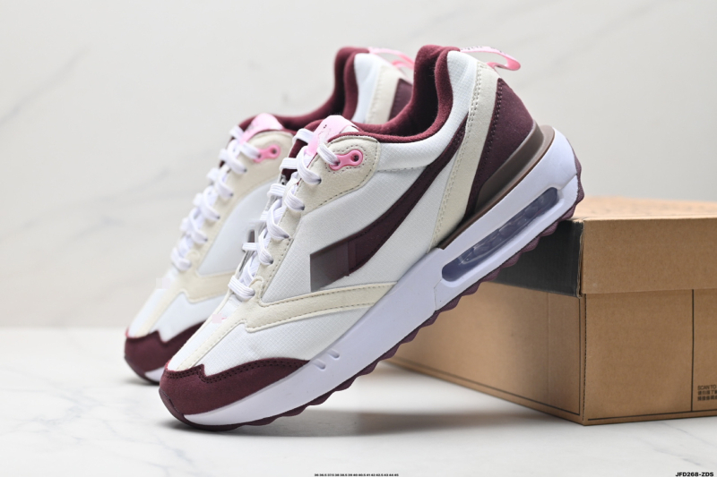 Pantofi de alergare unisex, talpă cu aer, talpă joasă — Superior: Piele de porc + Piele sintetică + Țesătură; Talpă: Cauciuc; Branț: EVA; Închidere: șireturi; Înălțime călcâi: Joasă (1–3 cm)