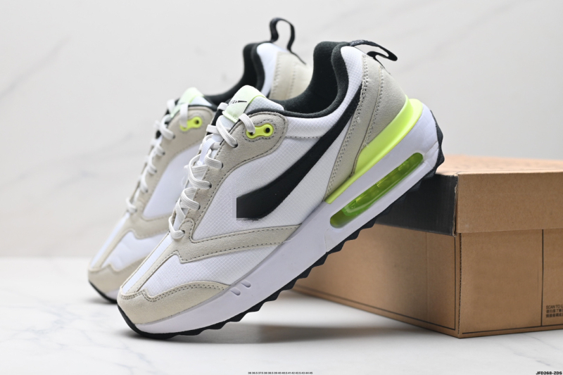 Pantofi de alergare unisex, talpă cu aer, talpă joasă — Superior: Piele de porc + Piele sintetică + Țesătură; Talpă: Cauciuc; Branț: EVA; Închidere: șireturi; Înălțime călcâi: Joasă (1–3 cm)