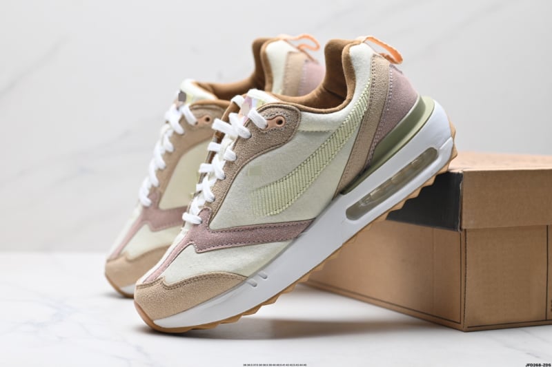 Pantofi de alergare unisex, talpă cu aer, talpă joasă — Superior: Piele de porc + Piele sintetică + Țesătură; Talpă: Cauciuc; Branț: EVA; Închidere: șireturi; Înălțime călcâi: Joasă (1–3 cm)