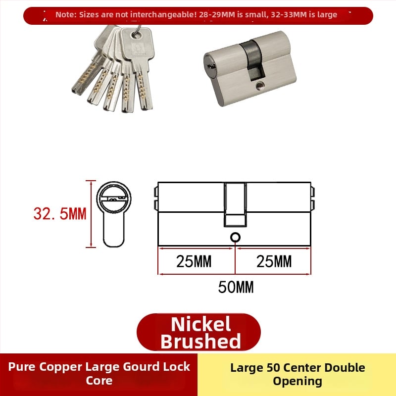 Réz zárbetét AX-70C ajtókhoz — univerzális belső ajtókhoz, márka AixiN, zárbetét, modern minimalista stílus