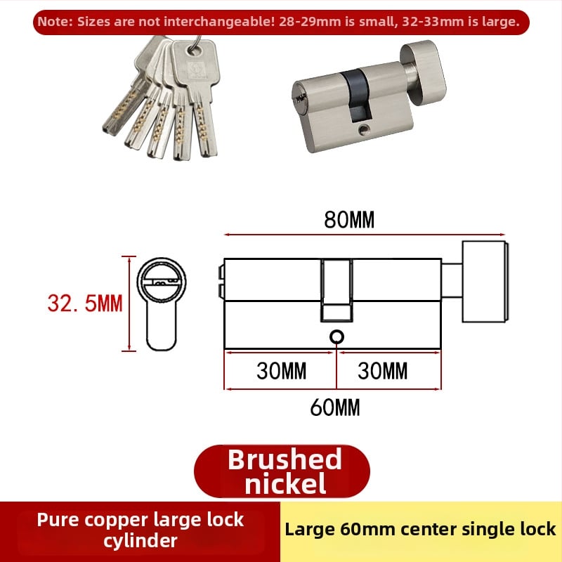 Réz zárbetét AX-70C ajtókhoz — univerzális belső ajtókhoz, márka AixiN, zárbetét, modern minimalista stílus