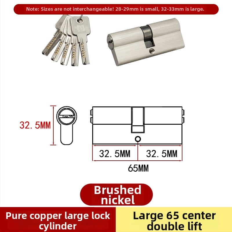 Réz zárbetét AX-70C ajtókhoz — univerzális belső ajtókhoz, márka AixiN, zárbetét, modern minimalista stílus