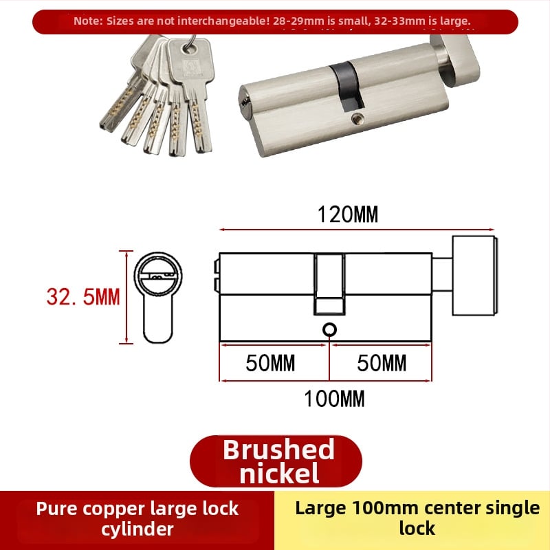Réz zárbetét AX-70C ajtókhoz — univerzális belső ajtókhoz, márka AixiN, zárbetét, modern minimalista stílus