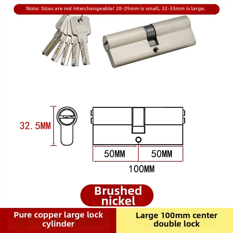 Réz zárbetét AX-70C ajtókhoz — univerzális belső ajtókhoz, márka AixiN, zárbetét, modern minimalista stílus