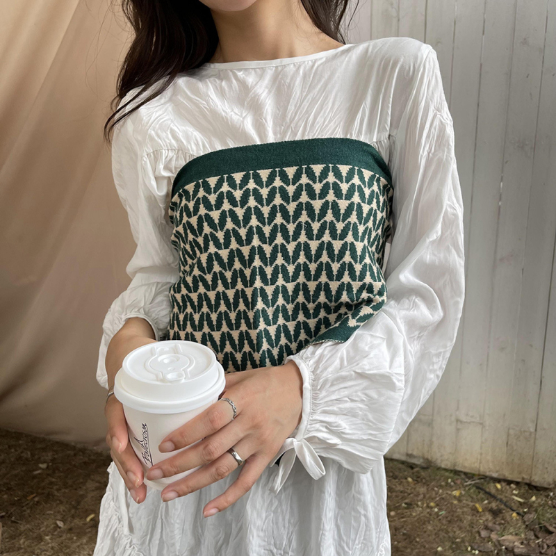 Șal tricotat triunghiular pentru iarnă – cald, multifuncțional: șal triunghiular, șal de talie, eșarfă de umăr, guler fals (țesătură tricotată)