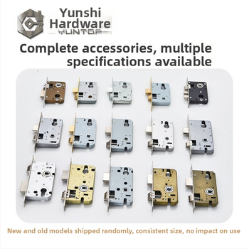 Vnútorný zámok pre drevené dvere, meďový zámok, guľový zámok, cylindr, jazýček, kód 5449751160