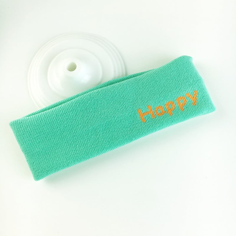 Bandă pentru păr: lată, tricotată, elastică; pentru spălarea feței; stil bandană; acrilic; stil coreean; unisex; pentru toate anotimpurile