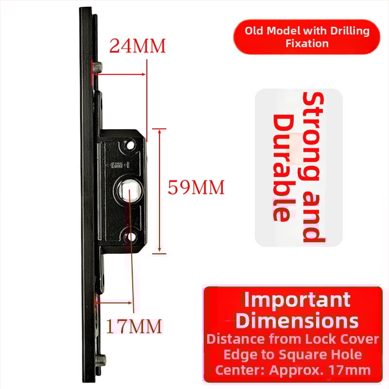 Alumíniumötvözetű bukóablak zárdoboza: átviteli zártest és teleszkópos zár, összekötő záralkatrészek