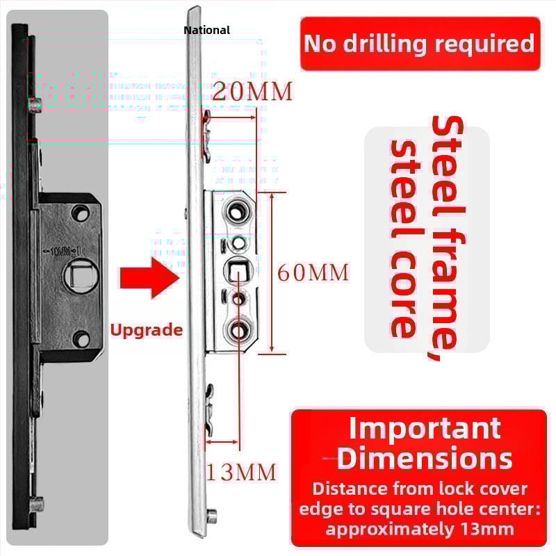 Alumíniumötvözetű bukóablak zárdoboza: átviteli zártest és teleszkópos zár, összekötő záralkatrészek
