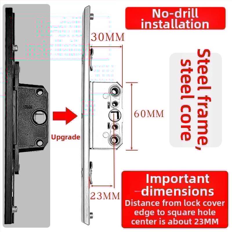 Alumíniumötvözetű bukóablak zárdoboza: átviteli zártest és teleszkópos zár, összekötő záralkatrészek
