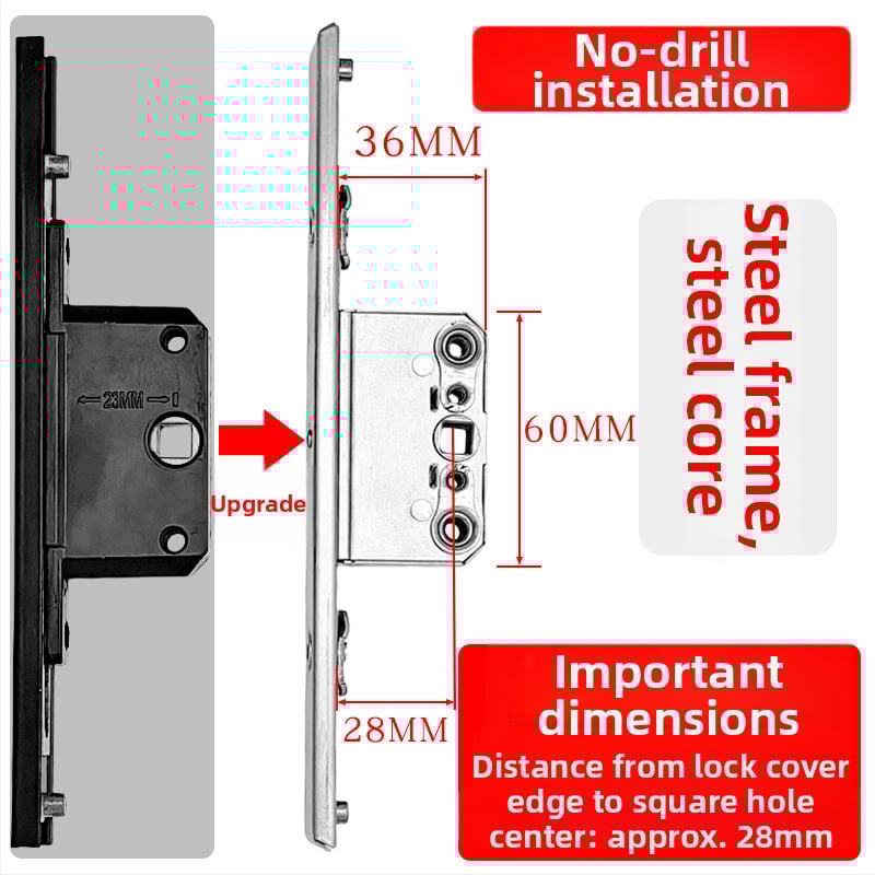 Alumíniumötvözetű bukóablak zárdoboza: átviteli zártest és teleszkópos zár, összekötő záralkatrészek