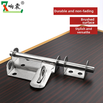 Дверна зацепка от неръждаема стомана – Solid Latch, корпус на заключващ Mechanizъм, за дървени врати, стил лайт лукс