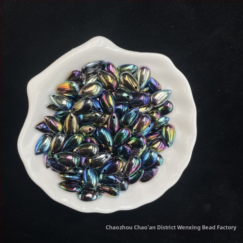 Διασκορπισμένες χάντρες – Ακρυλικό, ηλεκτροεπικάλυψη, Διαθέσιμο OEM, στυλ influencer, Φθινόπωρο 2022