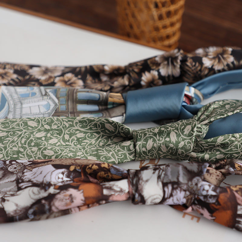 Γραβάτα - εκτυπωμένο πολυεστερικό νήμα, στυλ βέλους, ανδρική/unisex