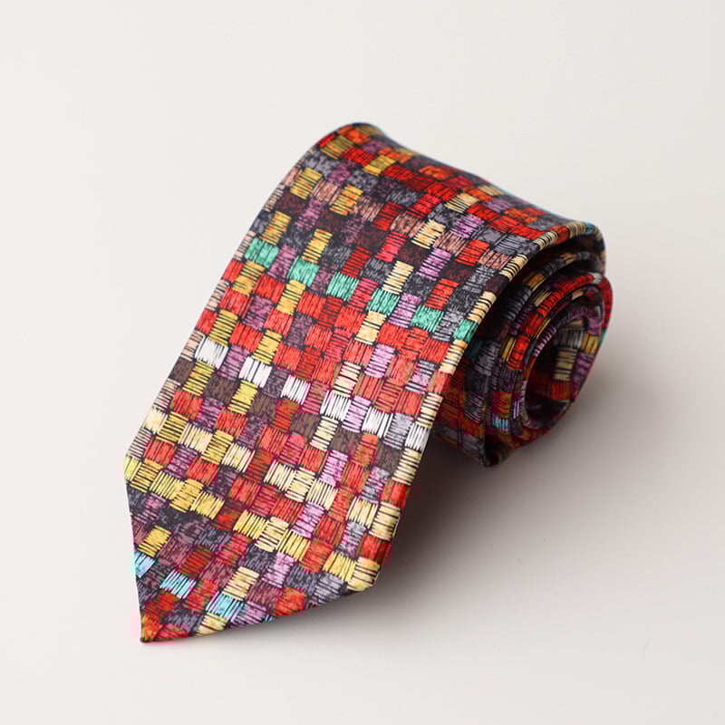 Γραβάτα - εκτυπωμένο πολυεστερικό νήμα, στυλ βέλους, ανδρική/unisex