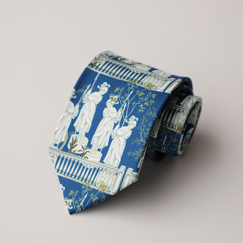 Γραβάτα - εκτυπωμένο πολυεστερικό νήμα, στυλ βέλους, ανδρική/unisex