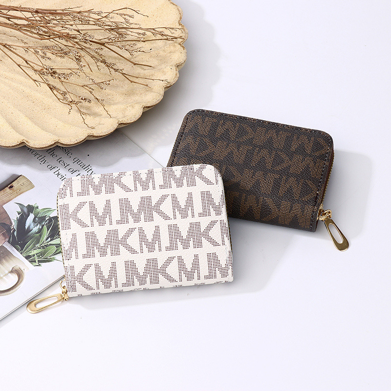 Акордеонен държач за карти с множество джобове – PVC материал, буквена шарка, Yanxi, унисекс, ултралек, антикрадба, подплата полиестер